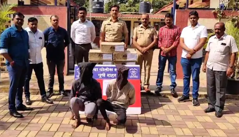 मुंढवा पोलिसांनी वाईन शॉप फोडणाऱ्या सराईतांना ठोकल्या बेडया.