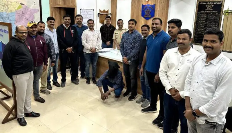 कोंढवा पोलिस स्टेशन तपास पथकाची कौशल्यपुर्ण सुपरफास्ट कामगिरी.