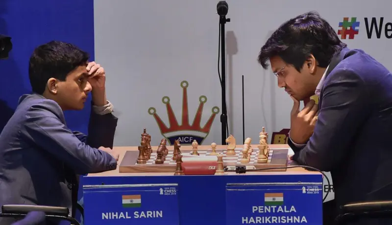 ಆನ್ಲೈನ್ ಚೆಸ್ ಟೂರ್ನಿ: ಜಂಟಿ ಅಗ್ರಸ್ಥಾನದಲ್ಲಿ ಹರಿಕೃಷ್ಣ