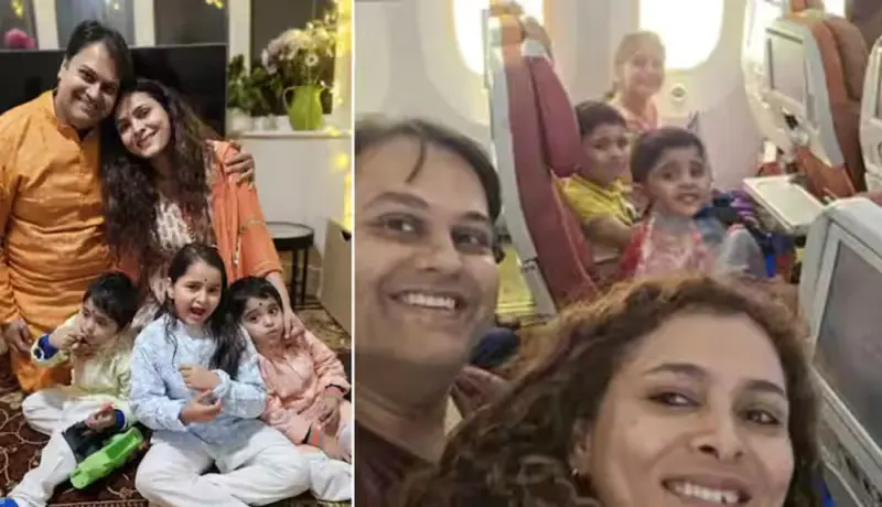 अहमदाबाद ते लंडन विमानातील कुटुंबाचा सेल्फी ठरला शेवटचा.