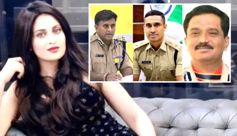 अभिनेत्री प्रकरण! तीन IPS अधिकाऱ्यांचे निलंबन.