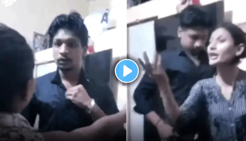 Video: नवऱ्याला महिलेबरोबर रंगेहात पकडलं अन्.