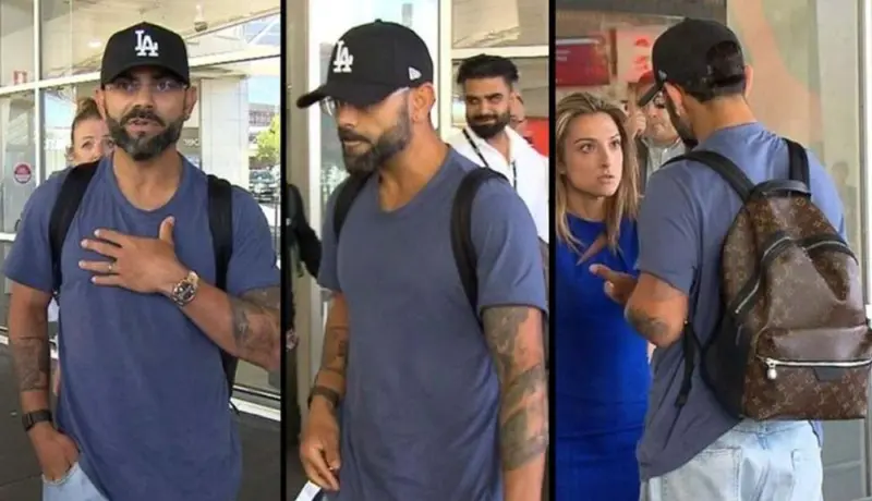 Video : विराट कोहली थेट महिला पत्रकारासोबत भिडला.