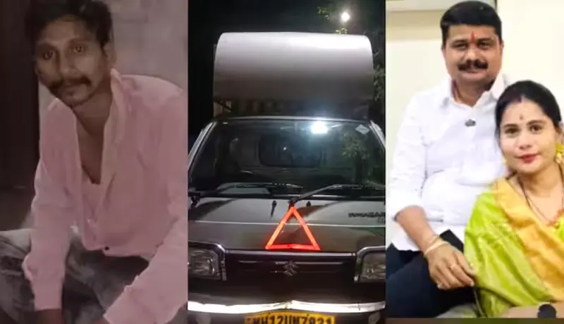 पुणे शहरात मद्यधुंद चालकाने मनसे पदाधिकाऱ्याच्या पत्नीला चिरडलं.