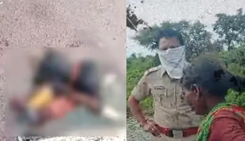 हृदयद्रावक! आईच्या शरीराला बांधलेले चिमुकल्यांचे मृतदेह तलावात आढळले.