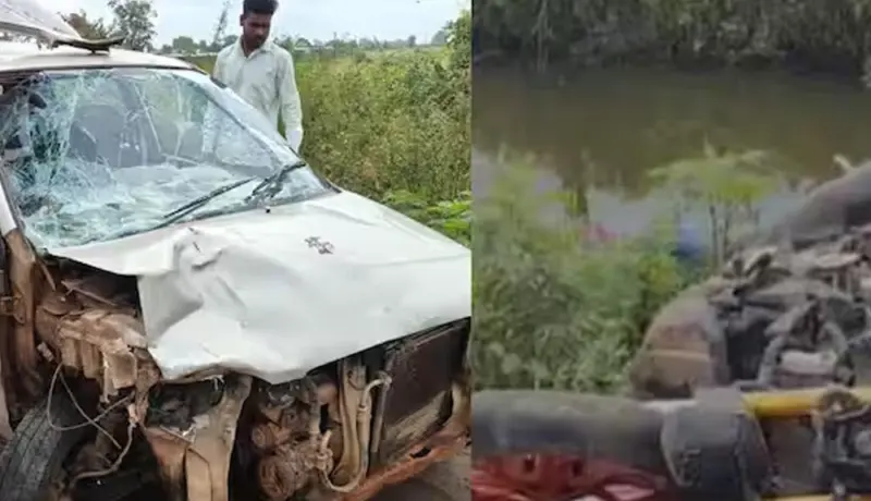 नाशिक! दुचाकी-कार अपघातात 7 जणांचा मृत्यू, पाहा मृतांची नावे.