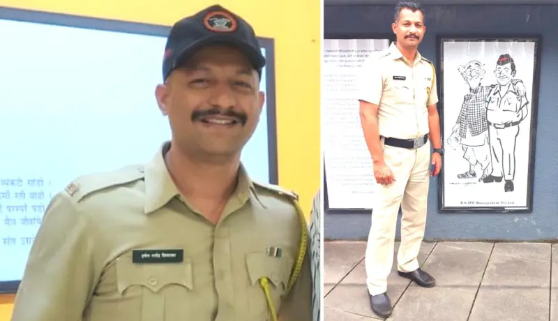 पुणे शहरातील पोलिसकाकाच्या प्रसंगावधानाने वाचले युवतीचे प्राण!