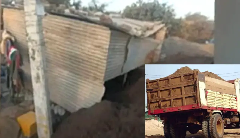 महाराष्ट्रात भीषण अपघात! वाळूच्या ढिगाऱ्याखाली दबून 5 कामगारांचा झोपेतच मृत्यू.