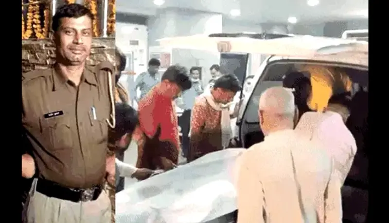 पोलिसकाकाची घराजवळच गोळ्या झाडून निर्घृण हत्या.