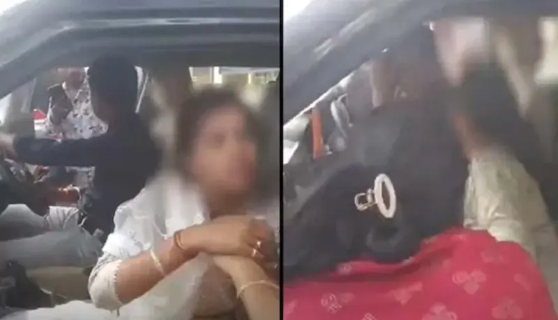 Video: सरपंचाला मैत्रिणीसोबत रंगेहात पकडलं, बायकोनं धू-धू धुतलं.