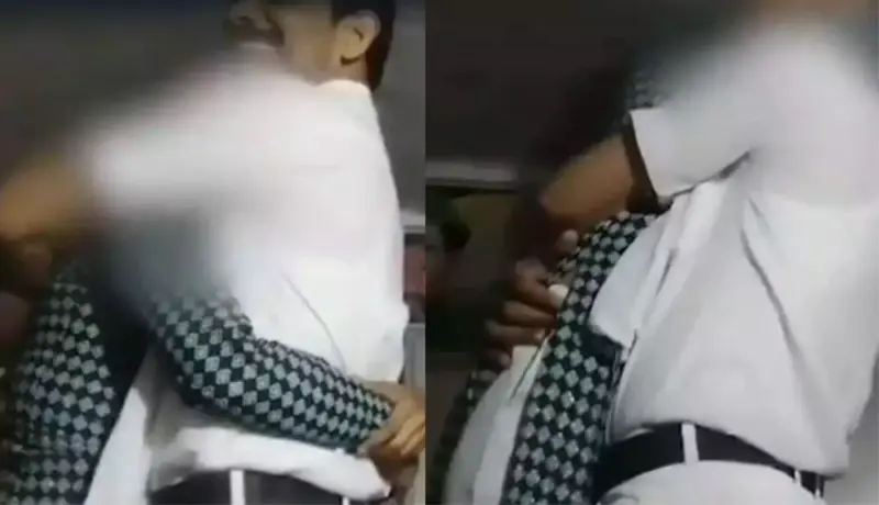 Video: प्राचार्य आणि शिक्षिकेचा शाळेतच रोमान्स; व्हिडिओ व्हायरल.