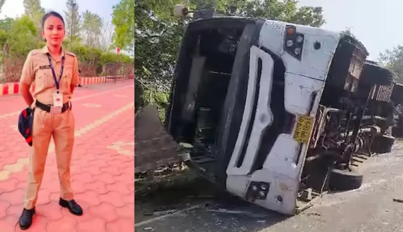 हृदयद्रावक! पतीच्या निधनानंतर पोलिसात भरती अन् शिवशाही बस अपघातात मृत्यू.