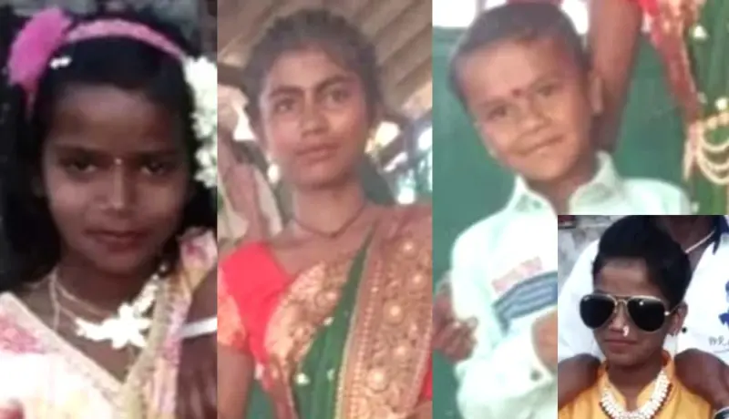 हृदयद्रावक! पुणे जिल्ह्यात चार मुलांचा शेततळ्यात बुडून मृत्यू.