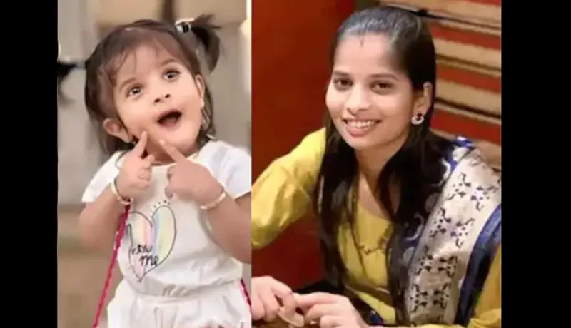 राष्ट्रीय महामार्गावर भीषण अपघातात मायलेकीचा जागीचा मृत्यू.