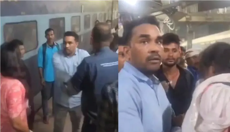 Video: जवानाने पोलिस दलात असलेल्या पत्नीला प्रियकरासोबत रंगेहाथ पकडलं.