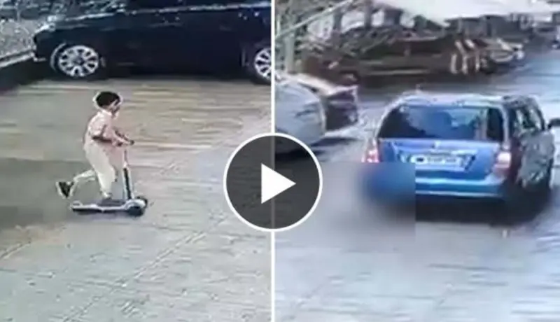 पुणे! नागरिकांच्या काळजाचा थरकाप उडणारी घटना कॅमेऱ्यात कैद.