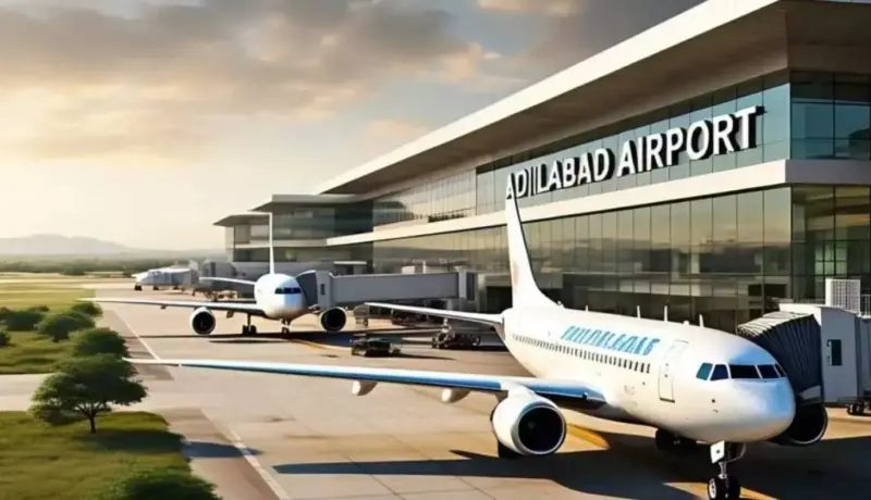 ఆదిలాబాద్ ఎయిర్పోర్టుకు 17 నుంచి అబ్జెకల్ లిమిటేషన్ సర్వే