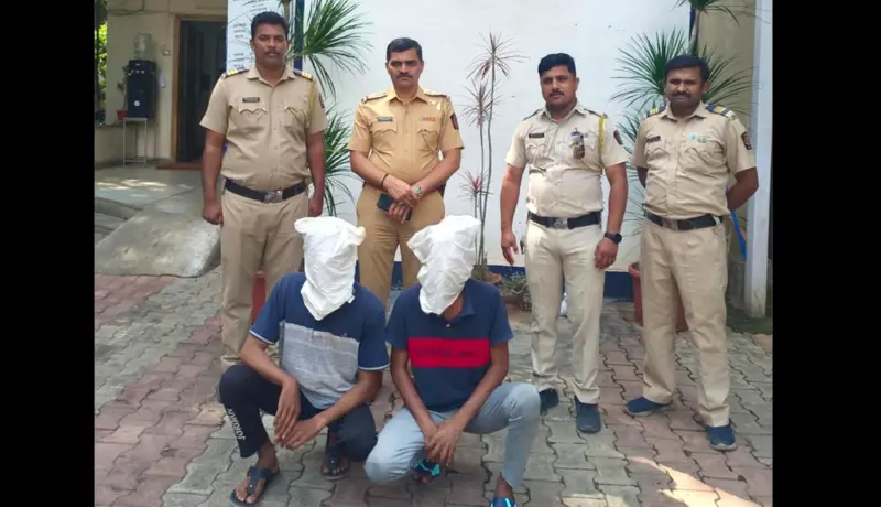 मामा टोळीतील दोन सराईत गुन्हेगारांना सिंहगड रोड पोलिसांनी केली अटक.