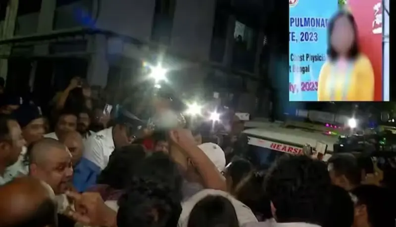 शंकास्पद! कोलकता येथील ट्रेनी डॉक्टरच्या शरीरात 150mg वीर्य.