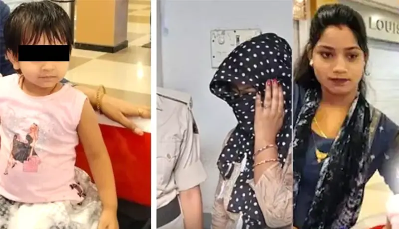 प्रियकरसाठी मातेने केली स्वतःच्या मुलीची गळा चिरून हत्या.