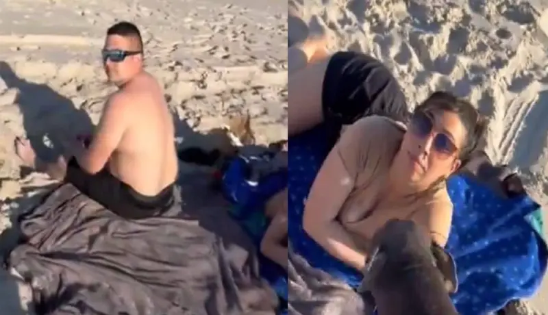 Video: पत्नी गरोदर अन् नवरा सुमद्र किनारी मैत्रिणीसोबत; रंगेहात पकडले.