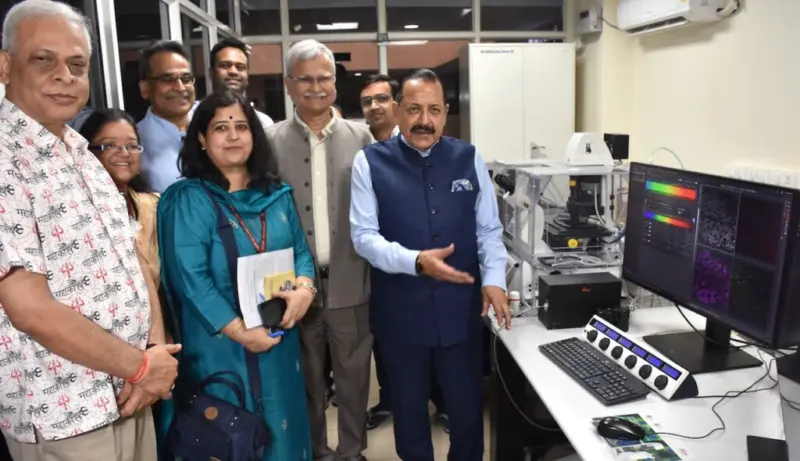 Dr Jitendra inspects BHU's Centrally supported interdisciplinary facility 'SATHI', emphasises integrated research