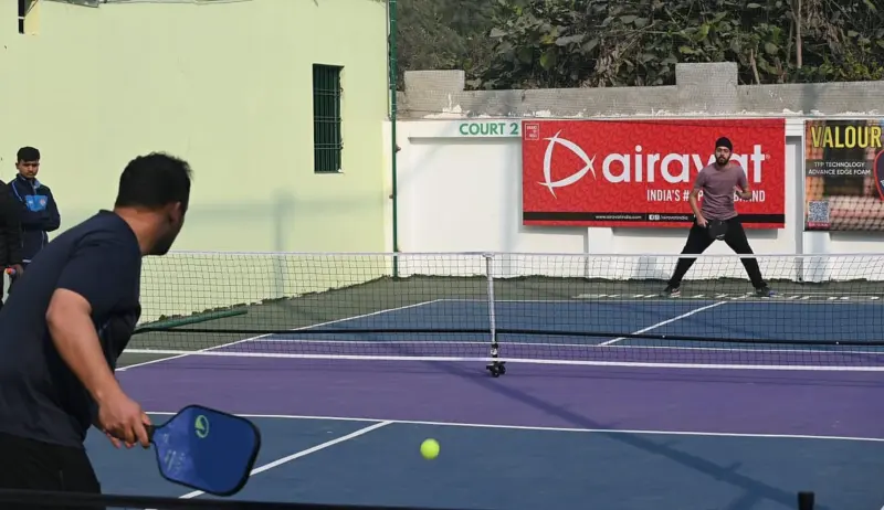 Lucknow's sterling new sports zone, Courtitude hosts its first-ever Pickleball tournament