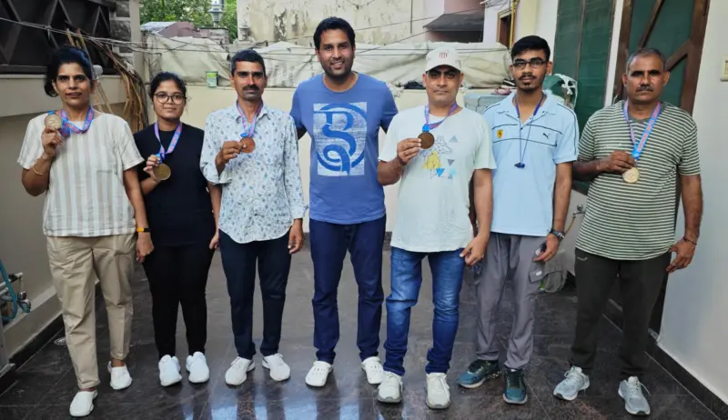 Rewari coach builds shooting champions against all odds