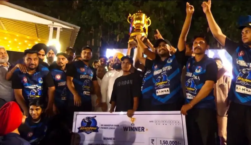 Ghanaru Royals lift Anandpur Sahib Premier League title in Ropar