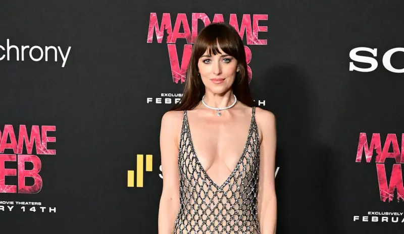 Dakota Johnson on wearing see-through dresses