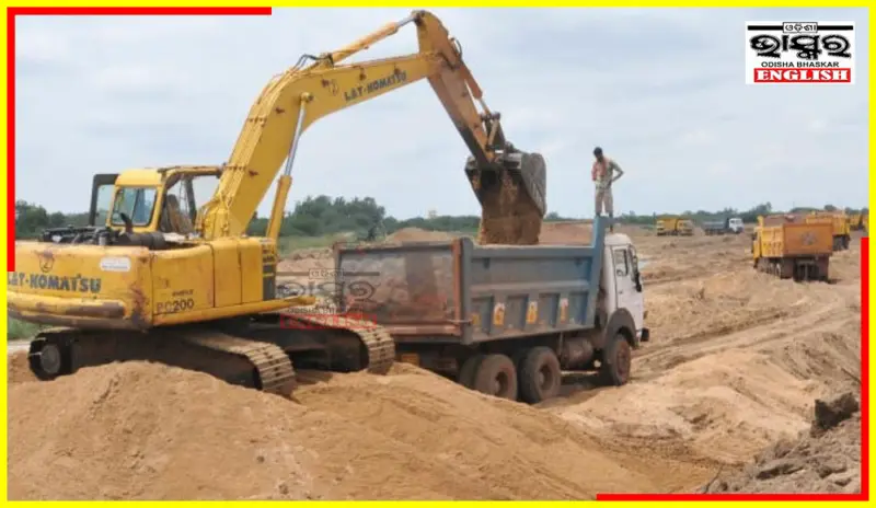 Rs 25 Lakh Cash, 30 Vehicles Seized in Raids on Sand Mafia in Keonjhar