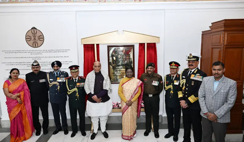 President Murmu Inaugurates Param Vir Dirgha at Rashtrapati Bhavan on Vijay Diwas