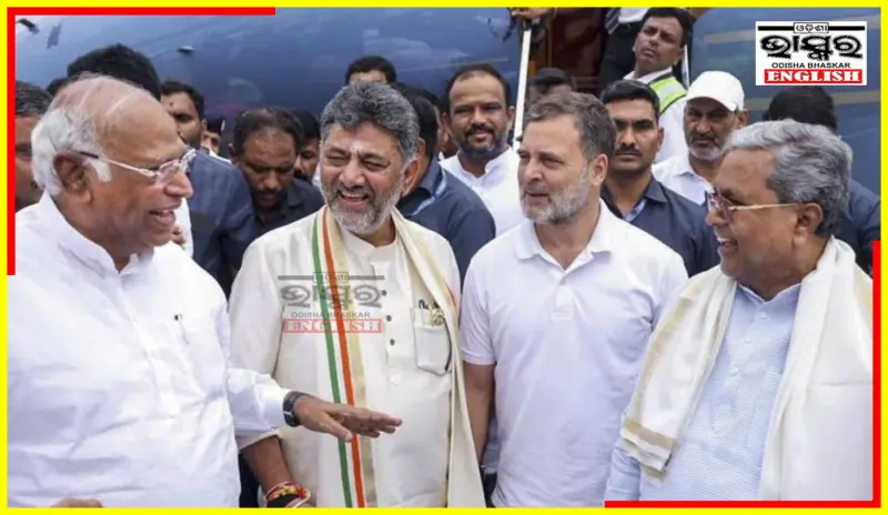 DK Shivakumar Sworn In as Karnataka's 34th Chief Minister