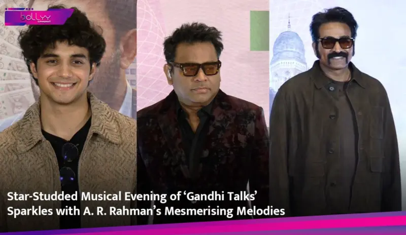 Star-Studded Musical Evening of 'Gandhi Talks' Sparkles with A. R. Rahman's Mesmerising Melodies