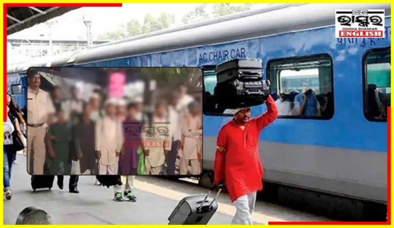 13 Minors from Bihar Rescued in Jajpur from Jan Shatabdi Express
