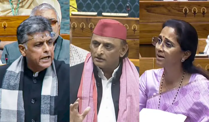 Opposition Raises SIR Exclusions, BLO Deaths, Election Commission's Bias in Lok Sabha
