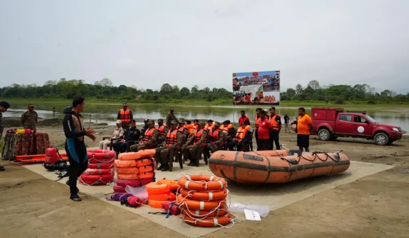 Indian Army, NDRF conduct 'Jal Raksha-II' flood drill in Assam