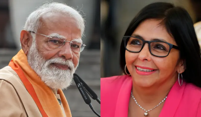 Modi, Venezuelan Acting President Rodriguez Agree to Expand Ties 'In All Areas'