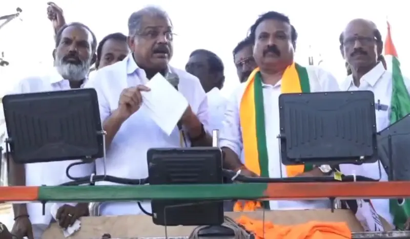'ஒரு செங்கலை காட்டி எய்ம்ஸ்-ஐ கொச்சைப்படுத்துகிறார்" : ஜி.கே.வாசன் விமர்சனம்!