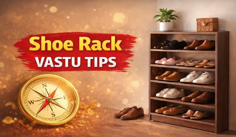 कहां रखें जूते-चप्पल? जानें शू रैक से जुड़े जरूरी Vastu Tips जो बदल सकते हैं आपकी किस्मत!