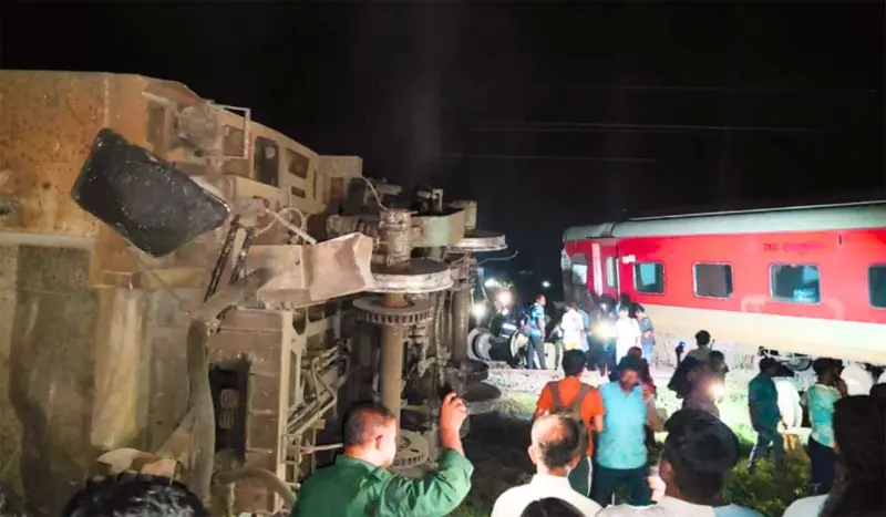 Horrific Train Accident In Tamil Nadu