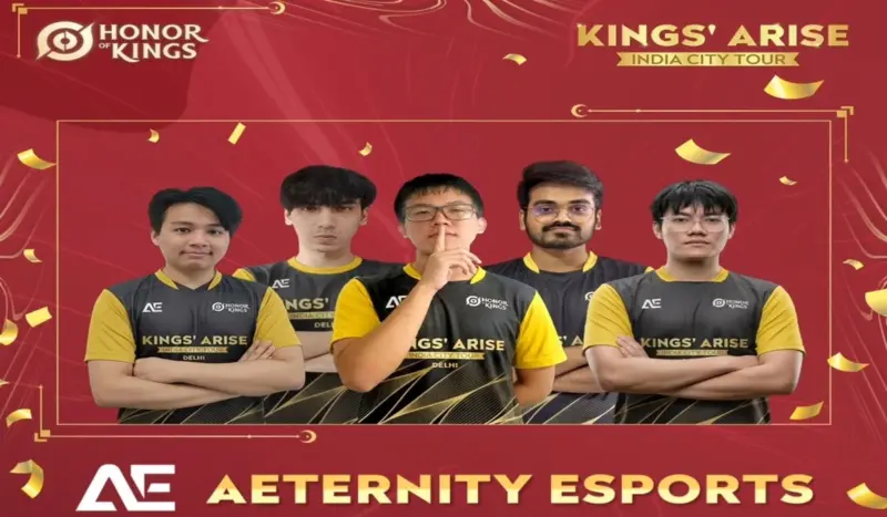 Aeternity Esports Reigns Supreme: HOK India City Tour - Delhi Champions Crowned!