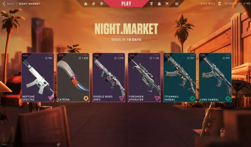 When is the Next Valorant Night Market? (March 2026)