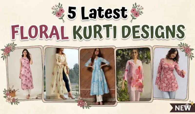 Summers में सिर्फ कंफर्ट ही नहीं, Graceful Look भी! यहां देखें 5 सबसे Stylish फ्लोरल कुर्ती Patterns