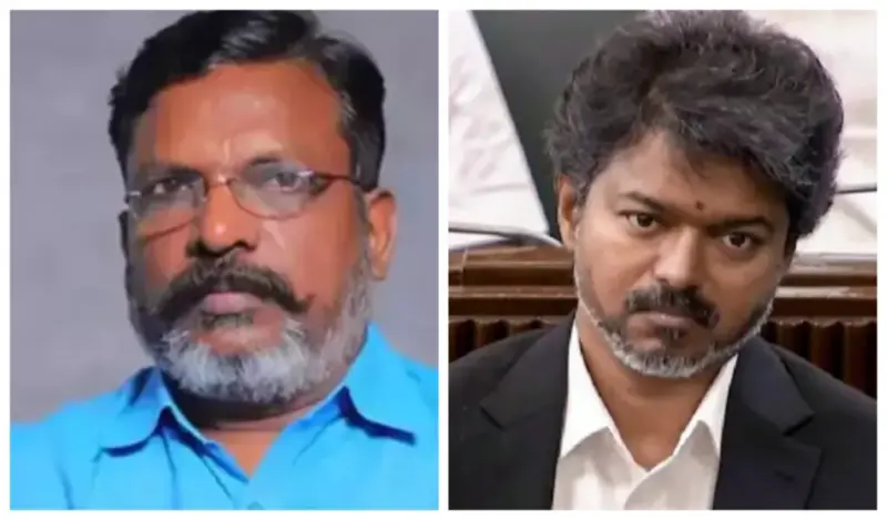 "10 நாளில் மிரட்டலா..?" கடுப்பான முதல்வர் விஜய்..  உங்கள் ஆட்சிக்கு ஆபத்து இல்லை.. திடீரென பல்டி அடித்த திருமாவளவன்.. பின்னணி என்ன..??