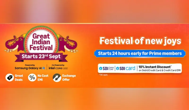 Amazon India launches 'Early Deals' ahead of Great Indian Festival 2025