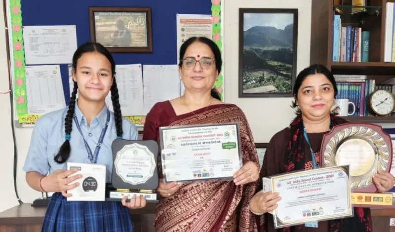 Avani Bhat of Jammu Sanskriti School Secures Top Honour in ICPE All-India Contest