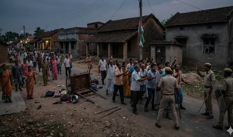 पश्चिम बंगाल में बढ़ती अराजकता लोकतंत्र के लिए चुनौती