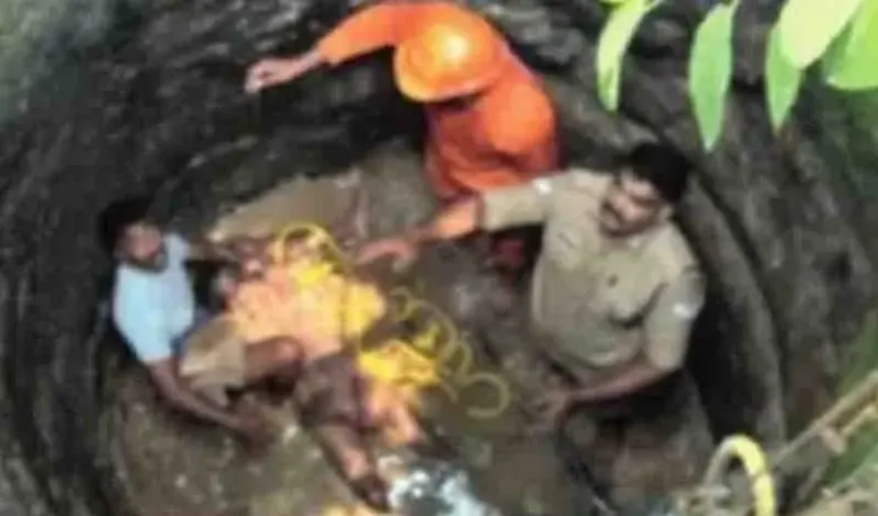 പുലാമന്തോളില്‍ കിണറ്റില്‍ വീണ തൊഴിലാളിക്ക് രക്ഷകരായി അഗ്‌നിശമന സേന; ഇരുപതടി താഴ്ചയില്‍ നിന്ന് രക്ഷിച്ചത് സാഹസികമായി