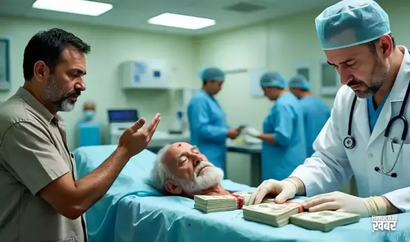 हटो हटो एक व्यक्ति स्ट्रेचर पर आवाज देते हुए अस्पताल के अंदर दाखिल हो रहा है । तभी स्टाफ के व्यक्ति ने उनसे पूछा क्या हुआ? वह व्यक्ति बोला इनका एक्सीडेंट हुआ है सड़क किनारे पड़े हुए थे! कौन है? यह मैं नहीं जानता हूं हॉस्पिटल पास में था मैं यही ले आया । स्टाफ का व्यक्ति बोला